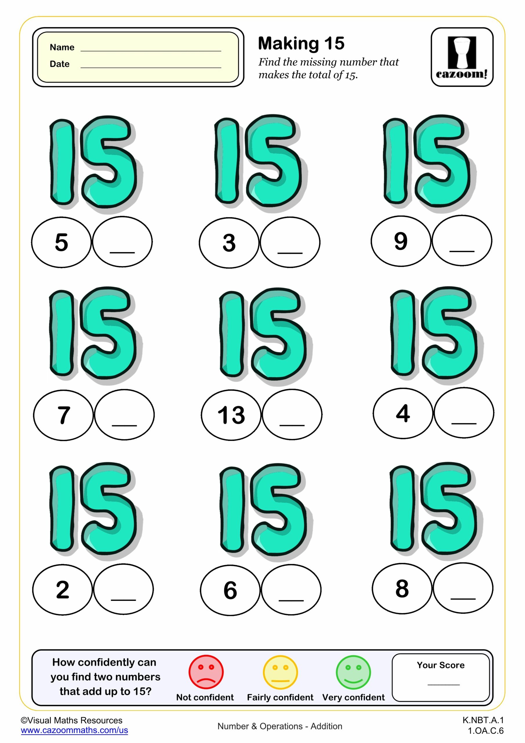 Preview of Making 15