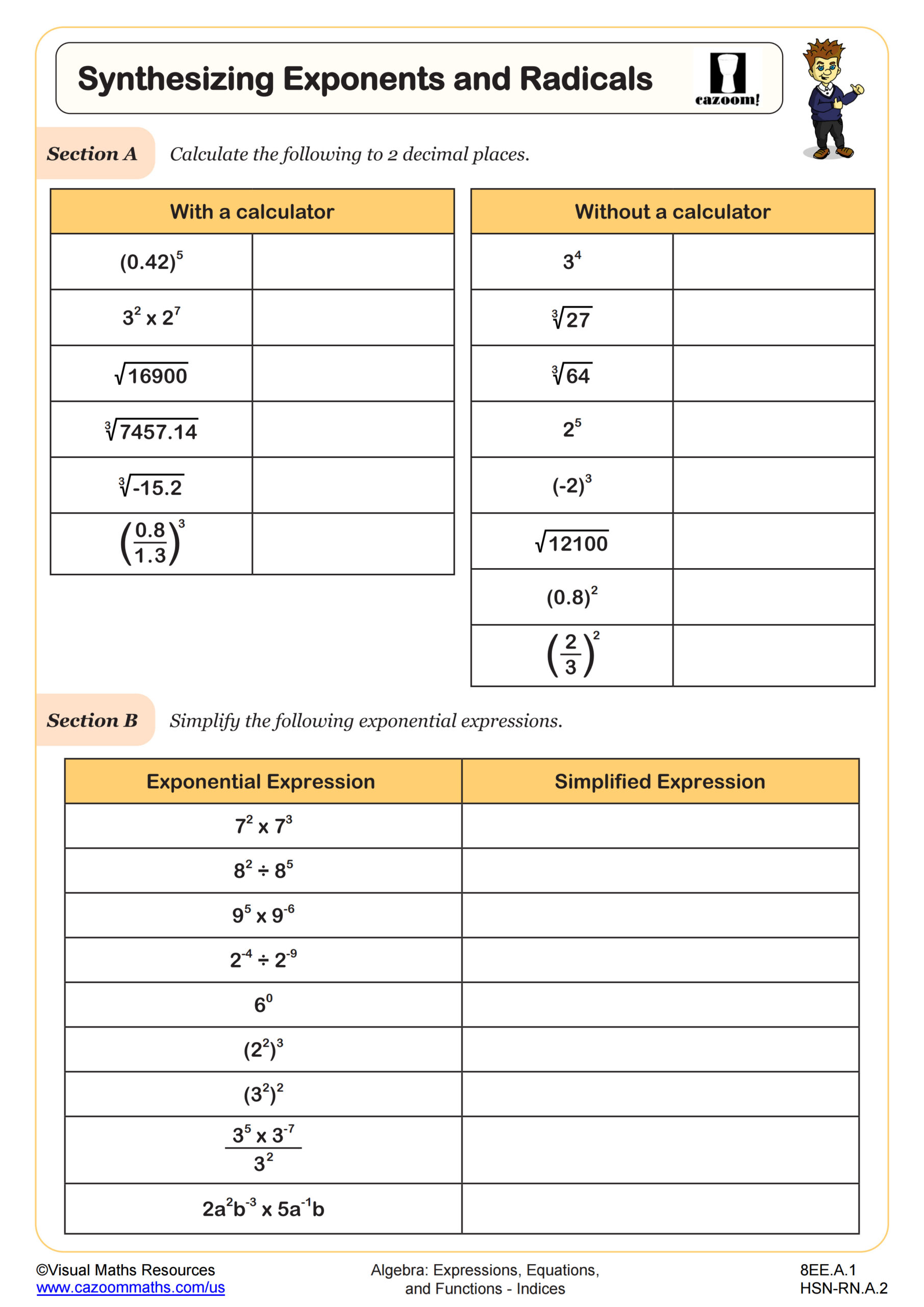 Preview of Synthesizing Exponents and Radicals