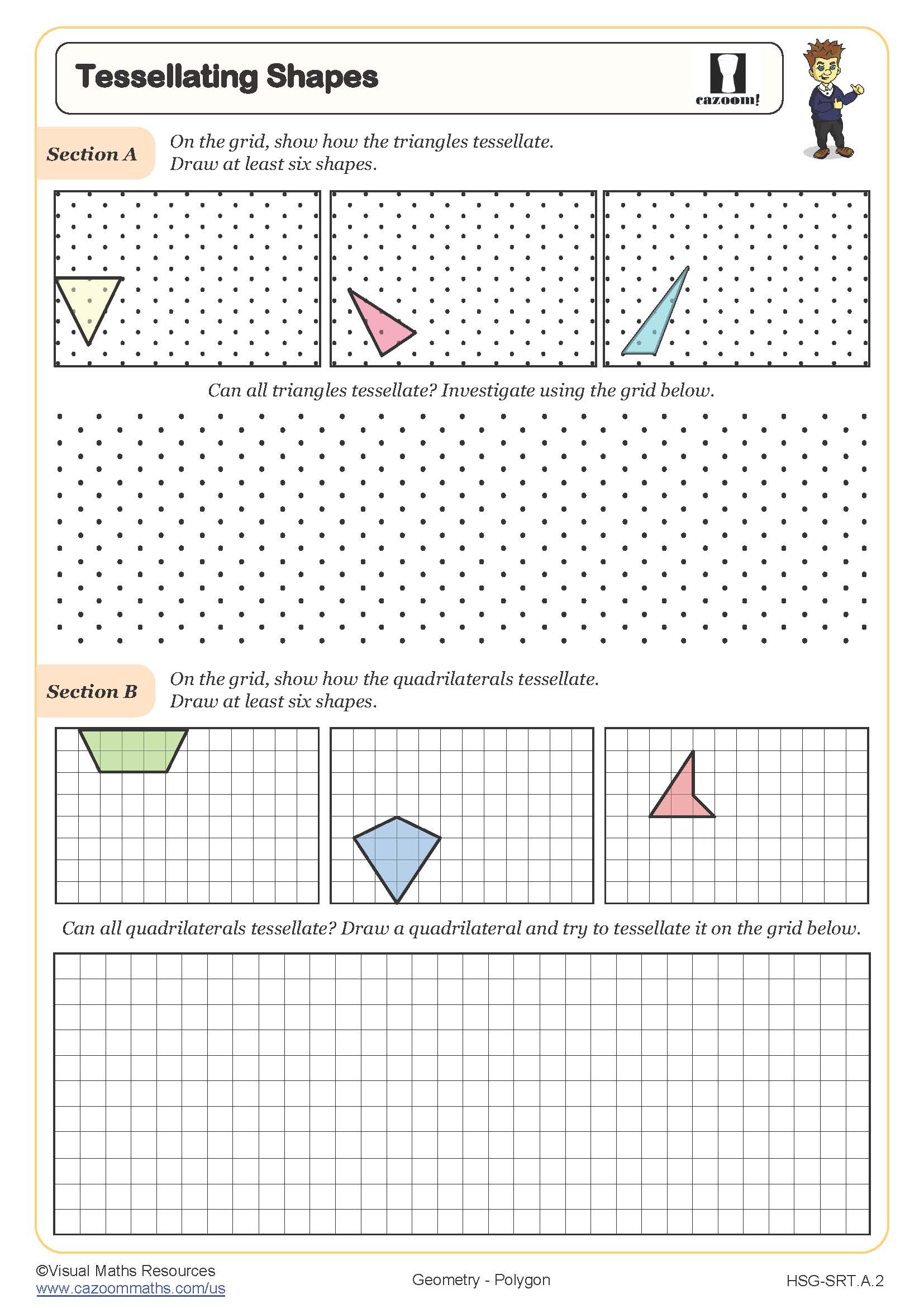 Preview of Tessellating Shapes