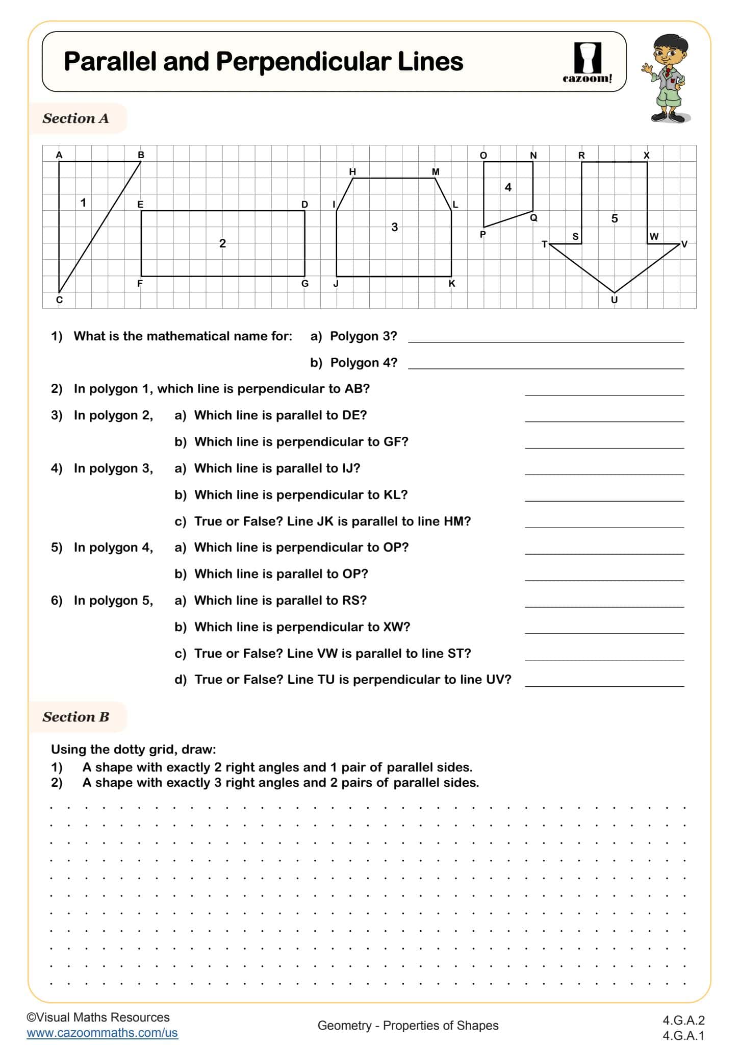 Preview of Parallel and Perpendicular Lines