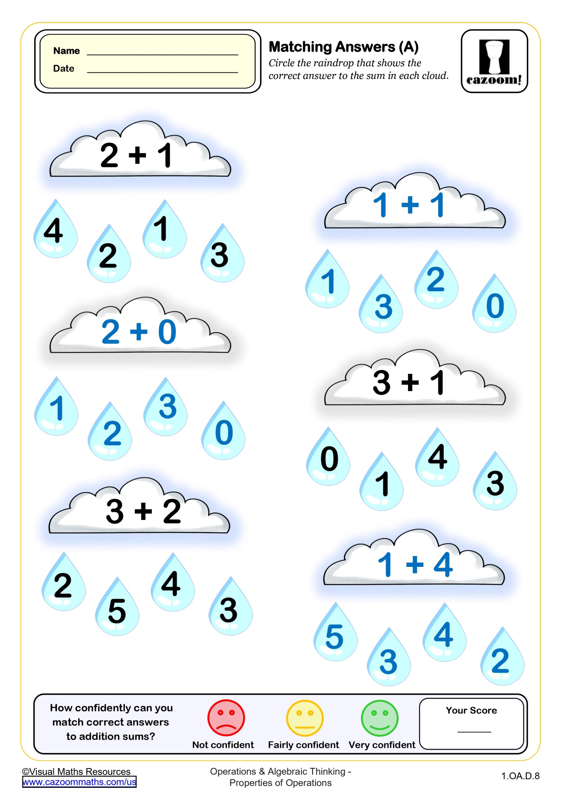 Preview of Matching Answers (A)