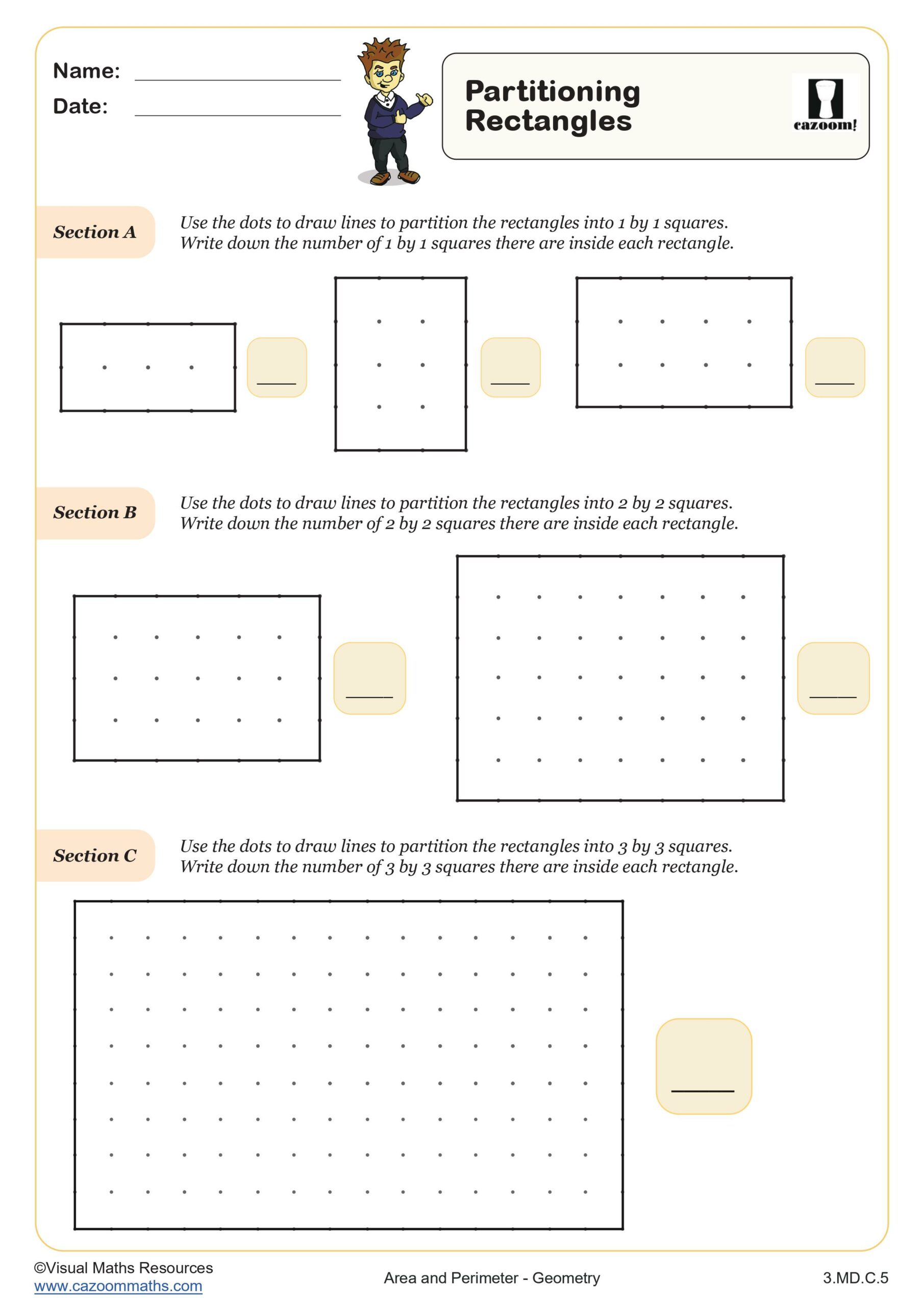 Preview of Partitioning Rectangles