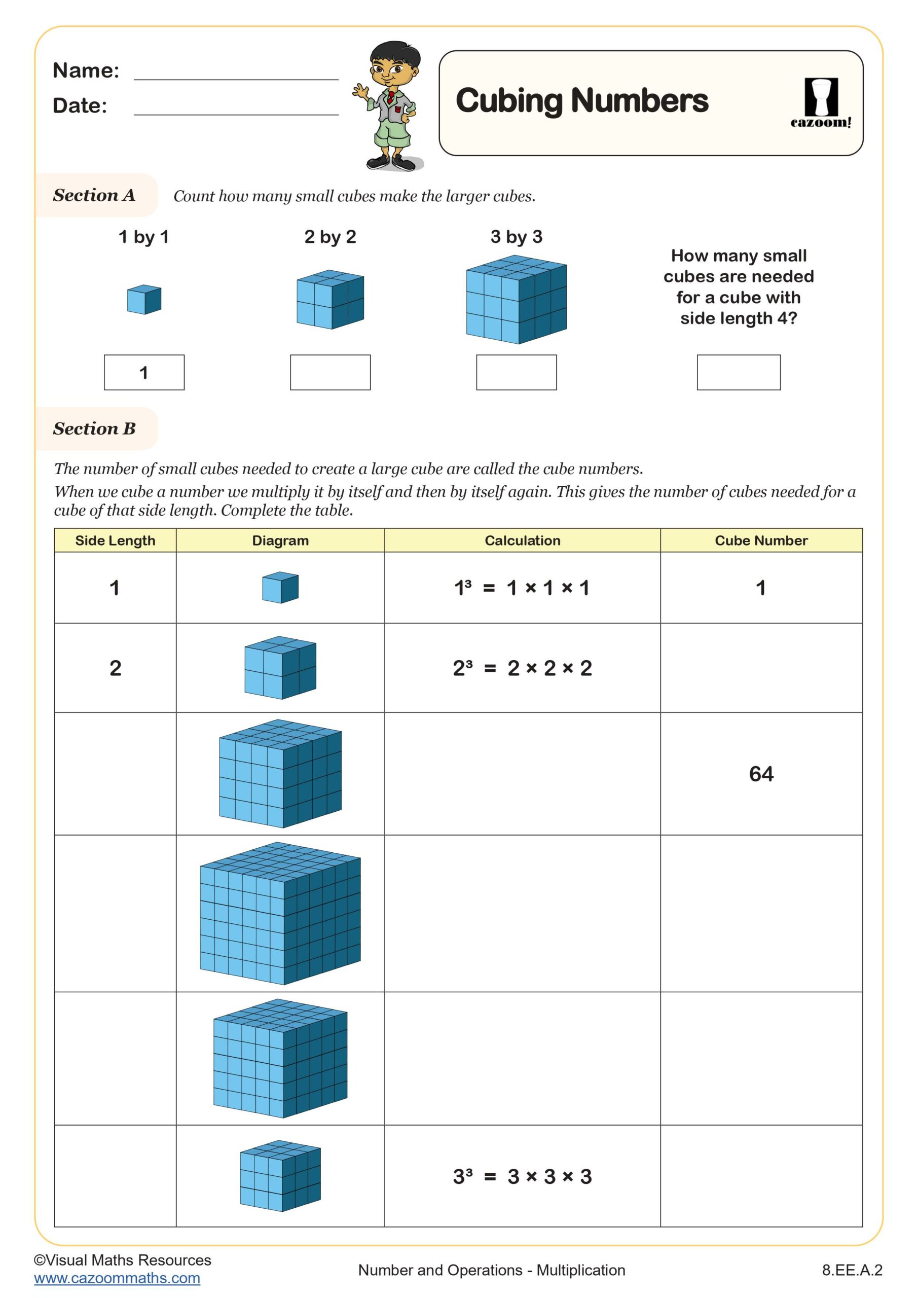Preview of Cubing Numbers