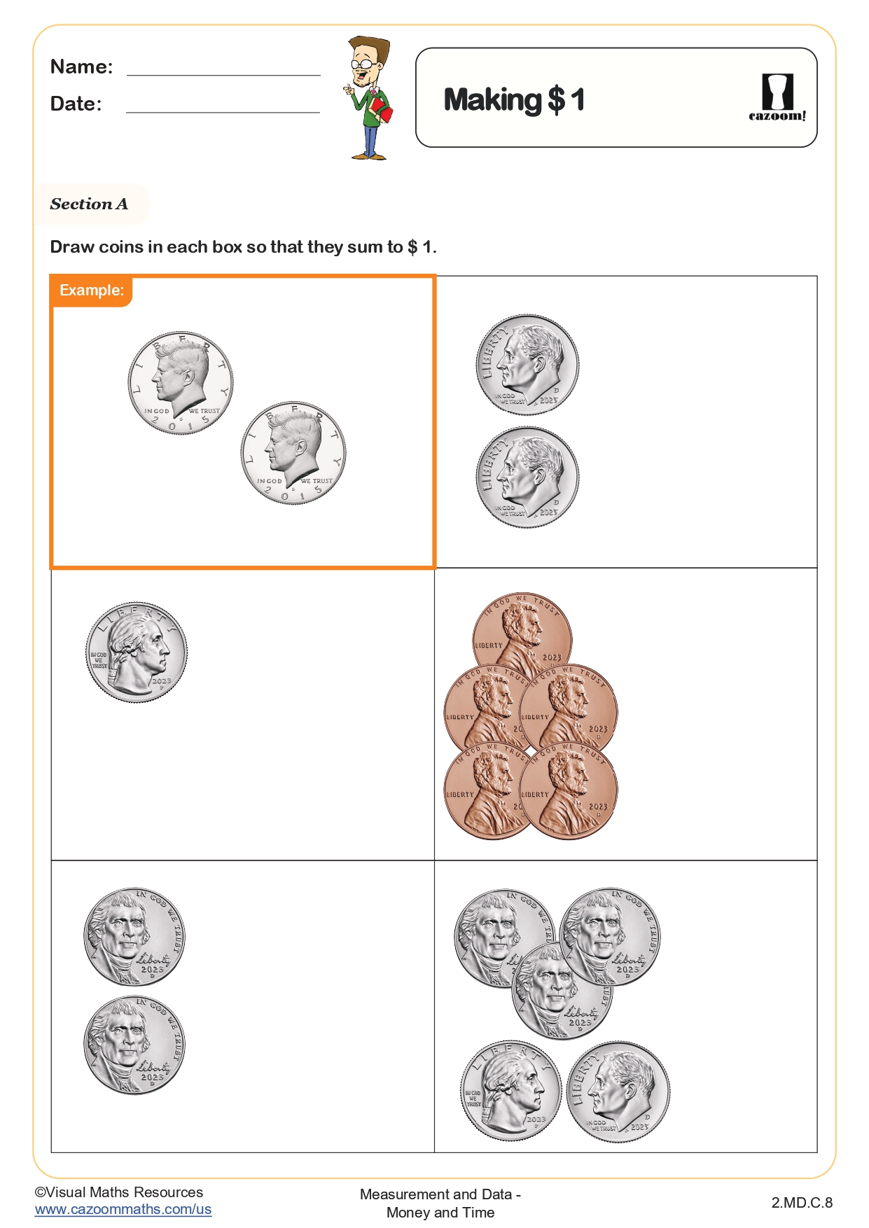 Preview of Making $1