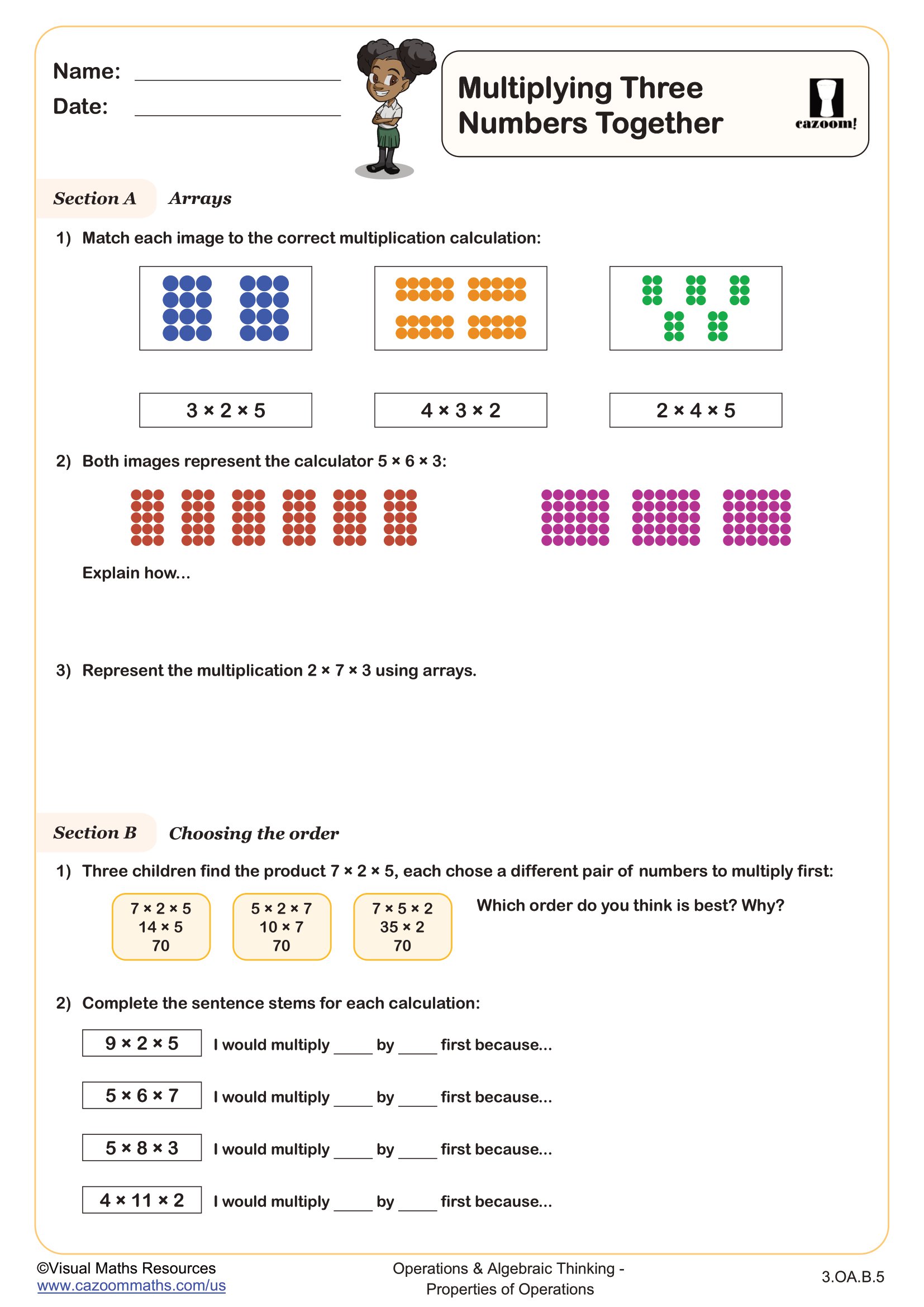 Preview of Multiplying Three Numbers Together