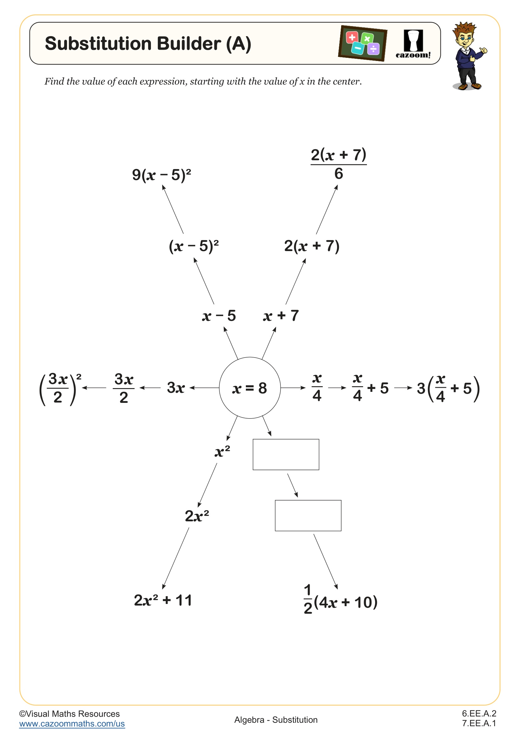 Preview of Substitution Builder (A)