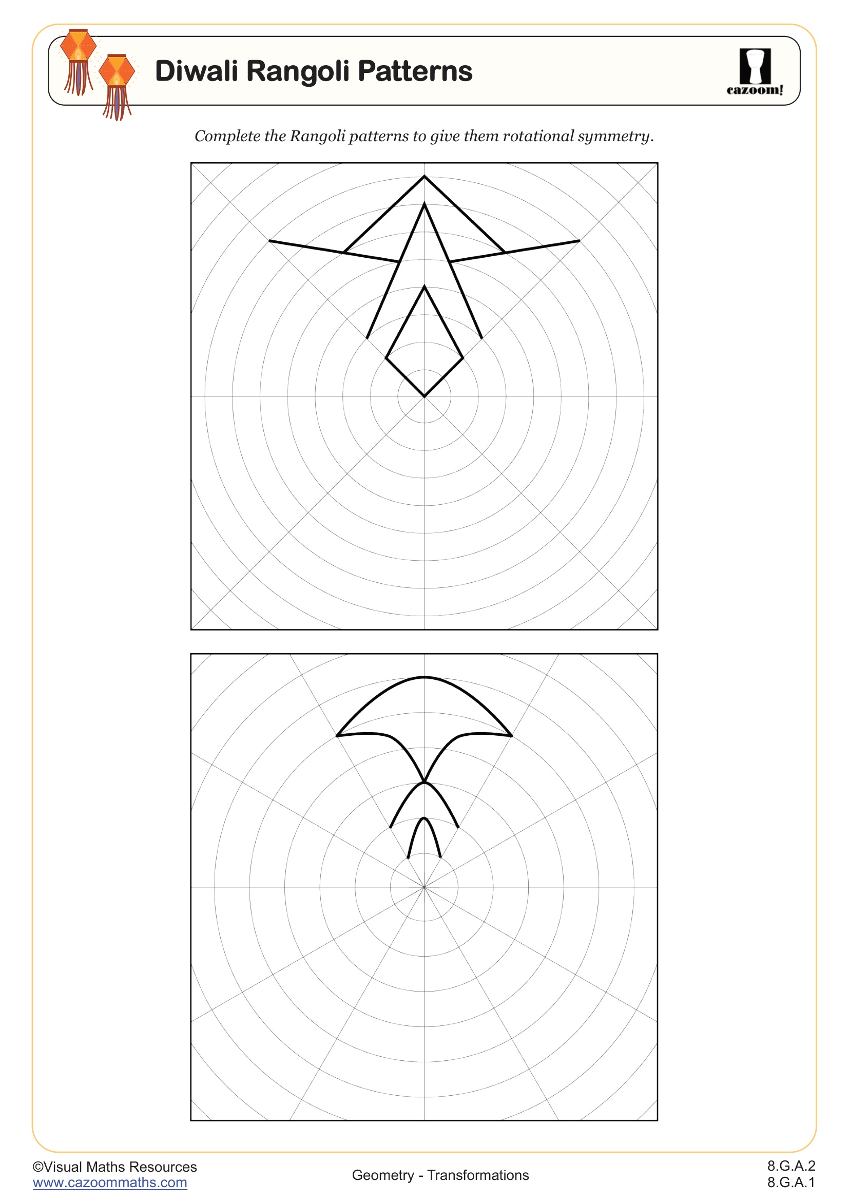 Preview of Diwali Rangoli Patterns