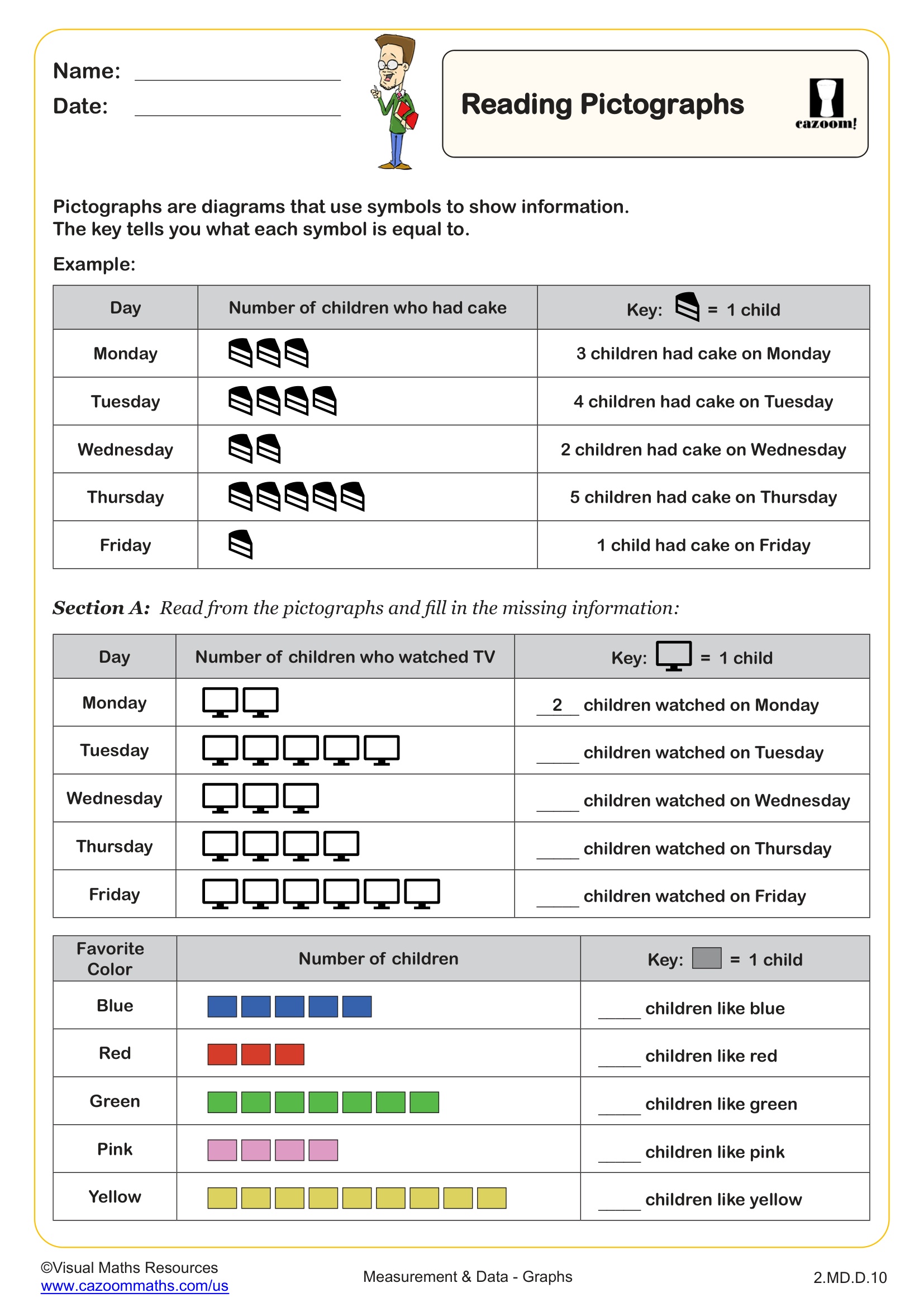 Preview of Reading Pictographs