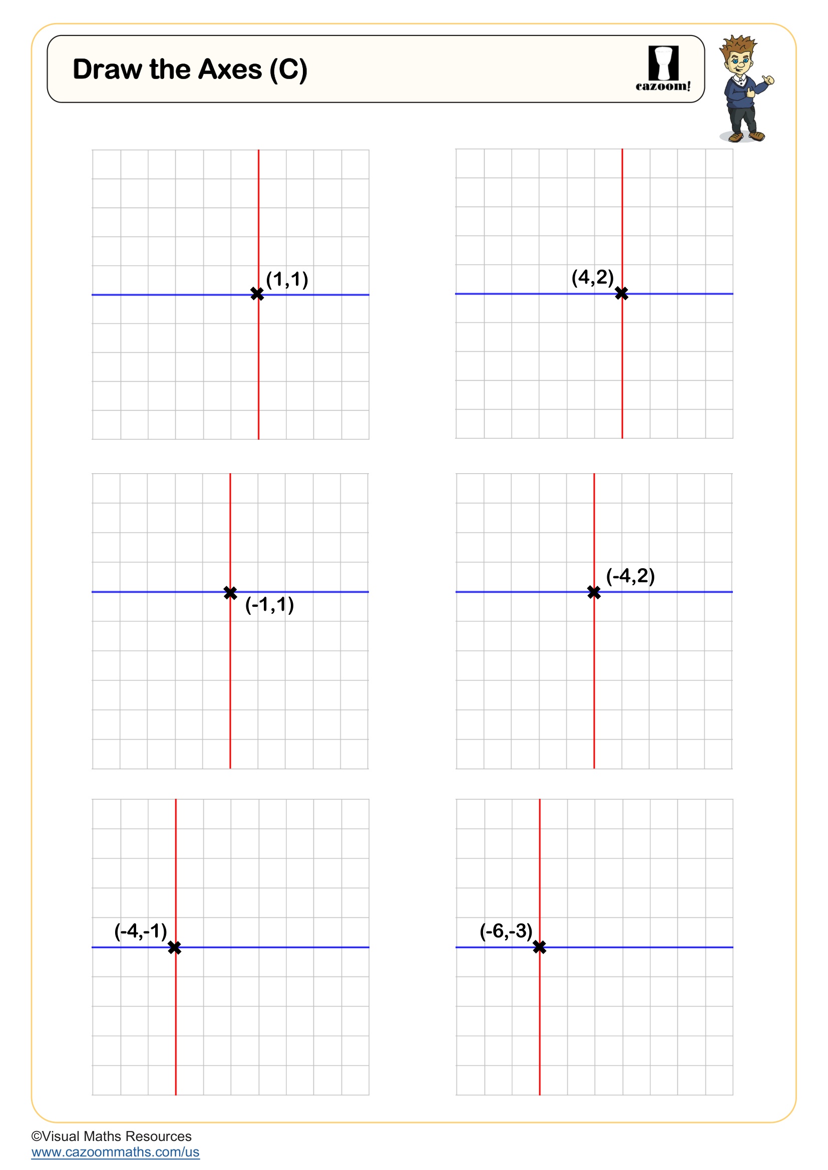 Draw the Axes (C) Free Teaching Resource