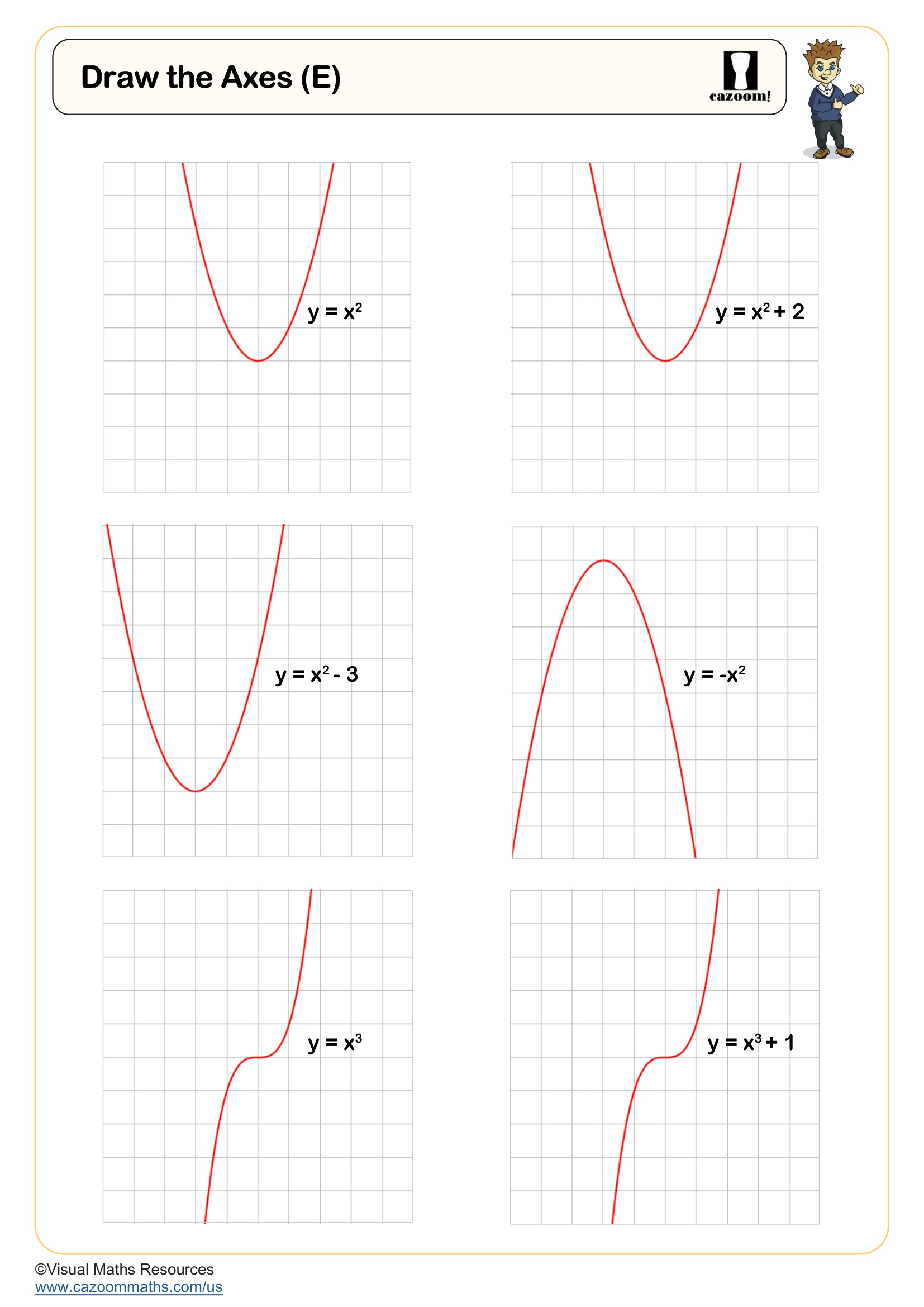 Preview of Draw the Axes (E)