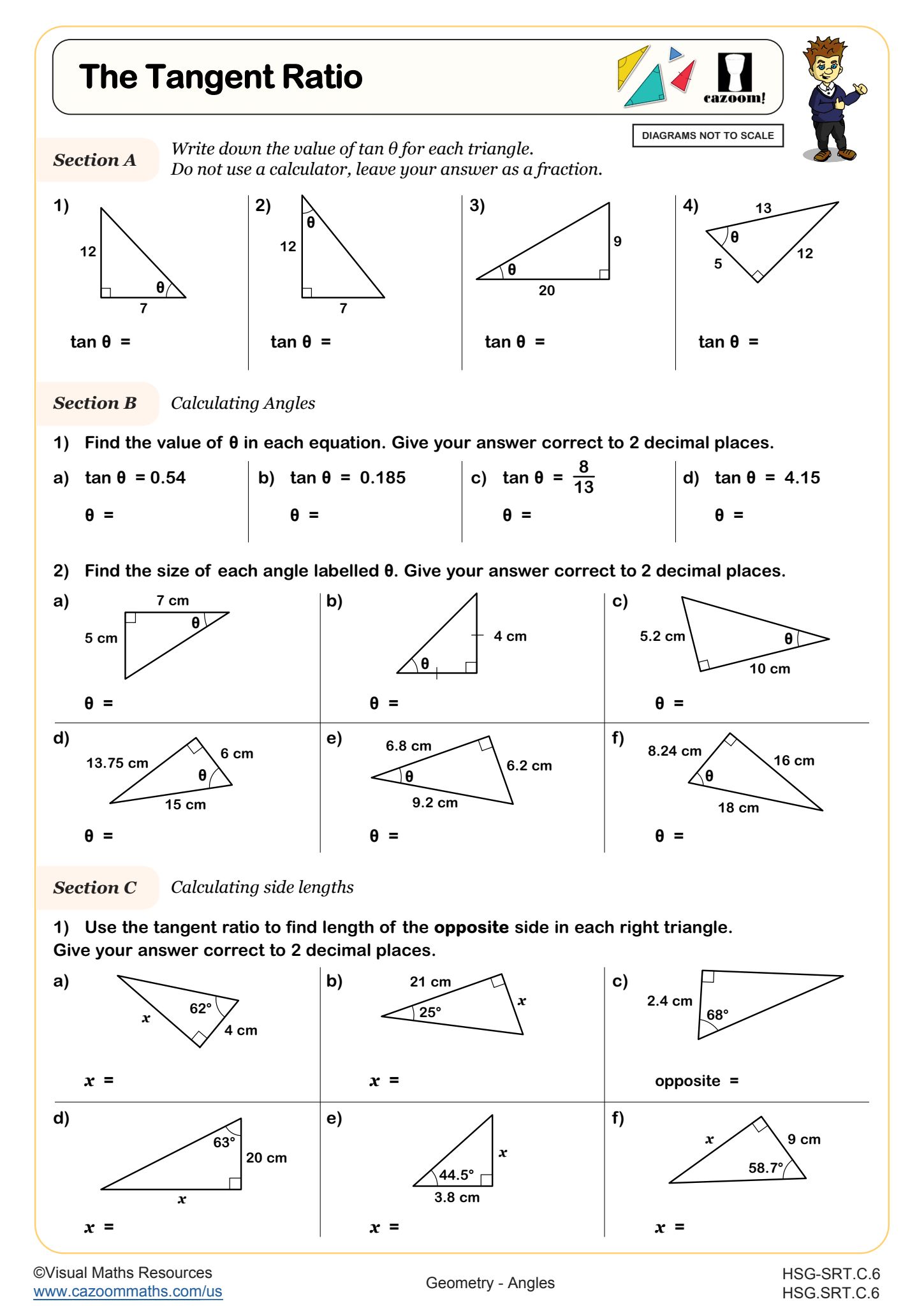 Preview of The Tangent Ratio