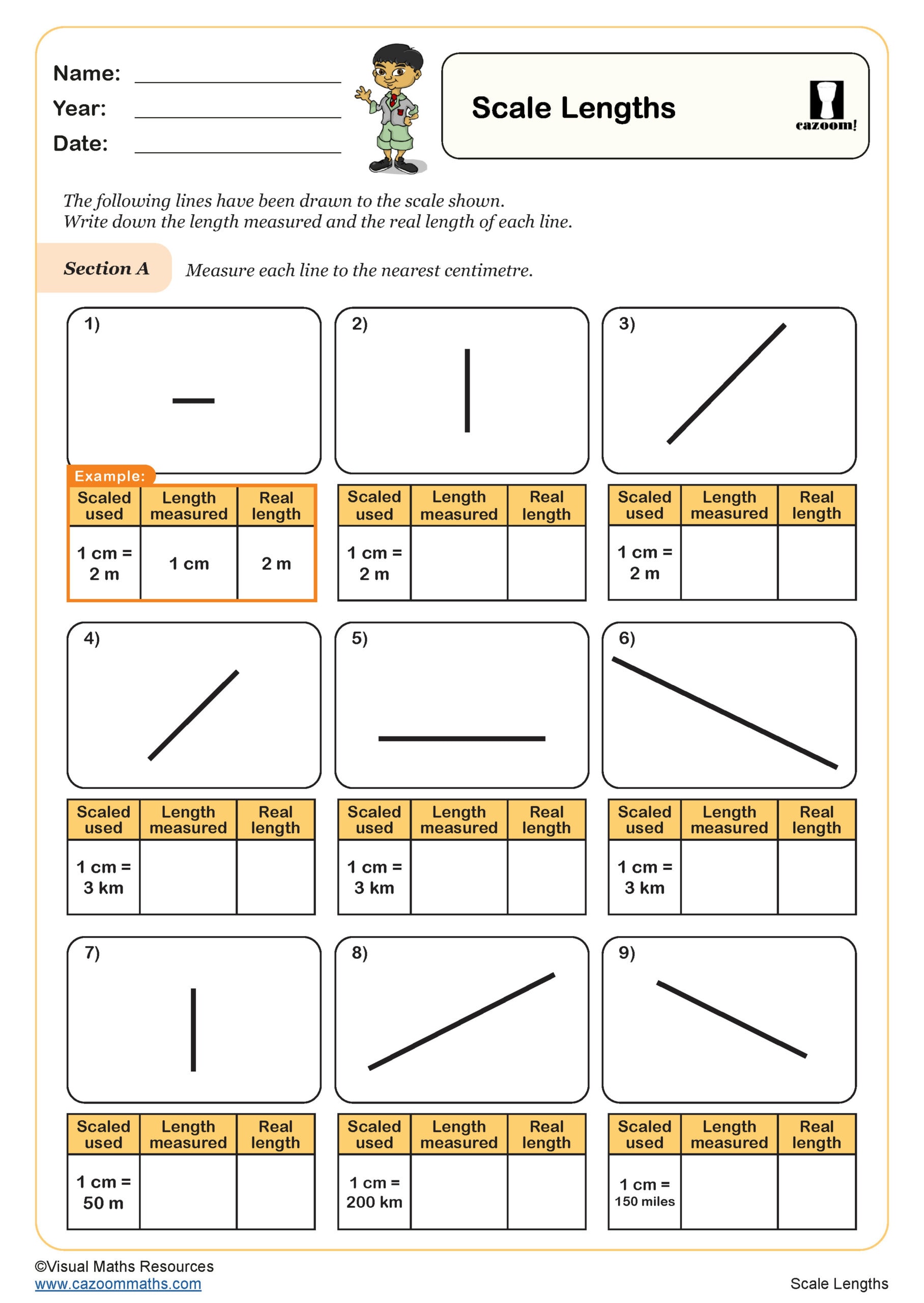 Preview of Scale Lengths