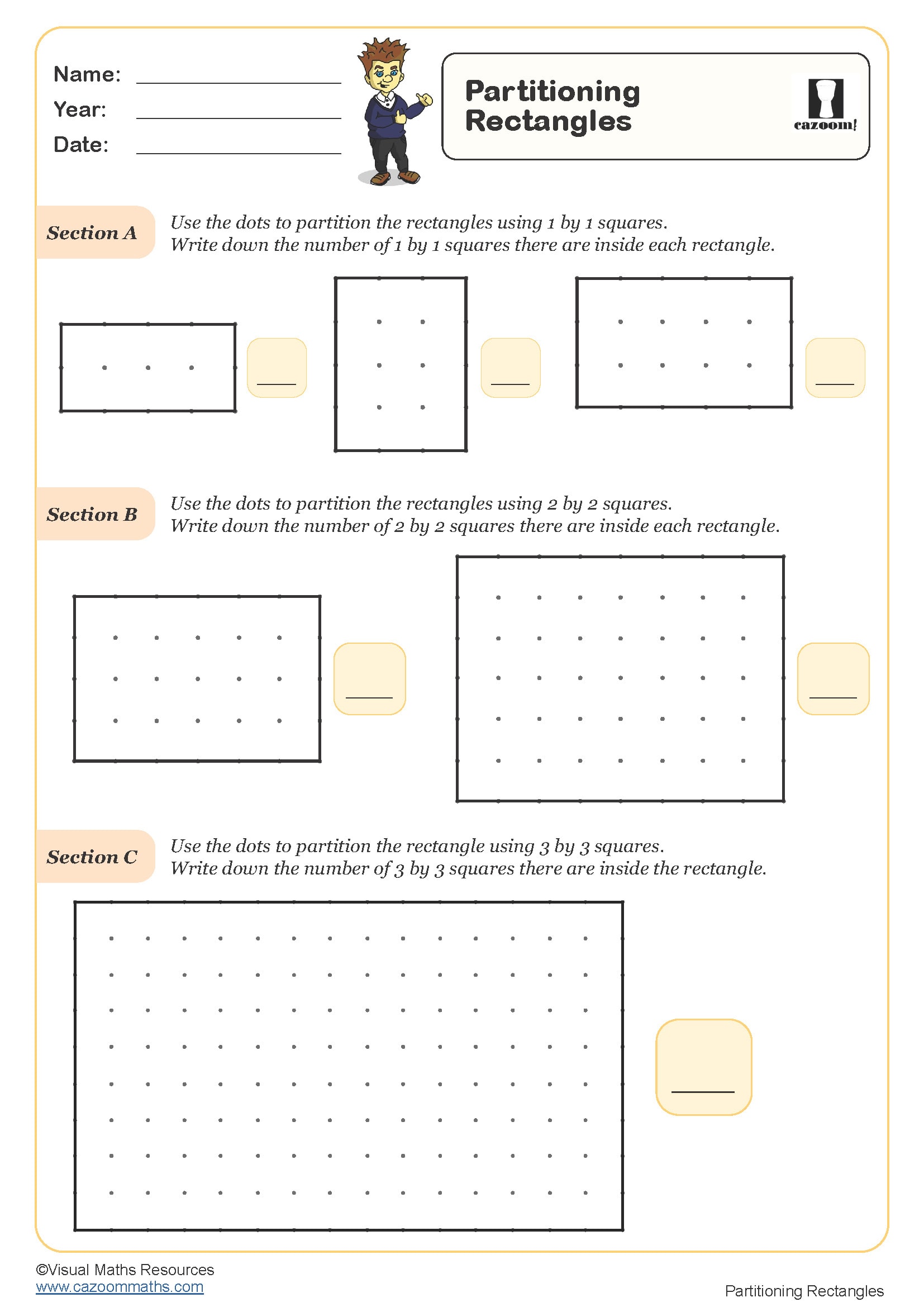 Preview of Partioning Rectangles