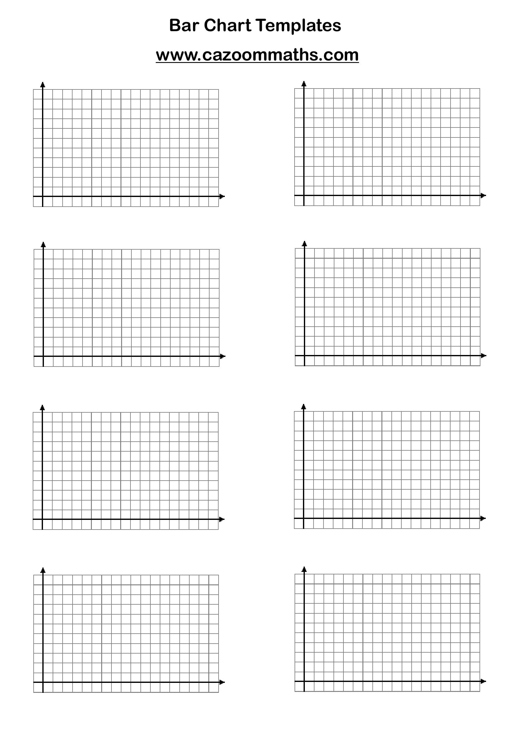 Preview of Bar Chart Templates
