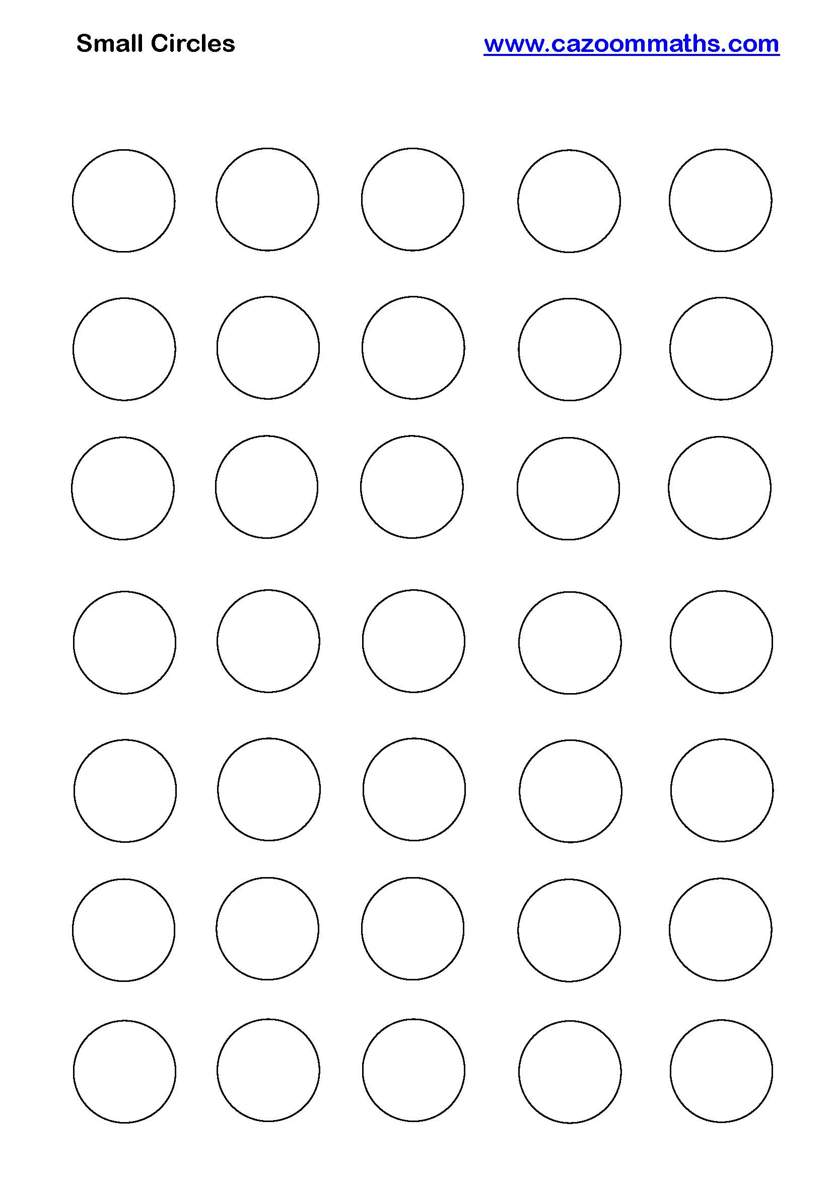 Preview of Small Circles
