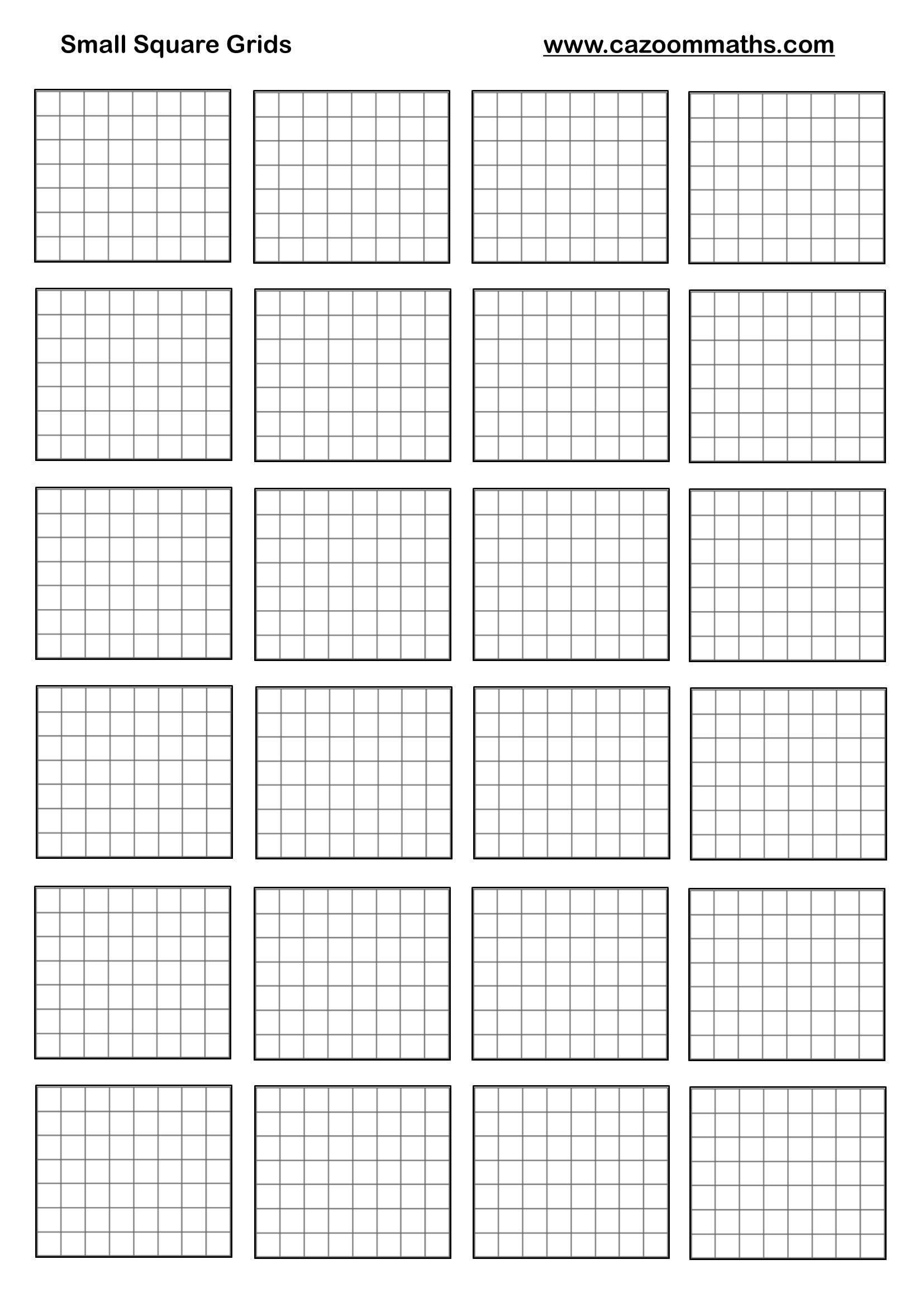 Preview of Small Square Grids