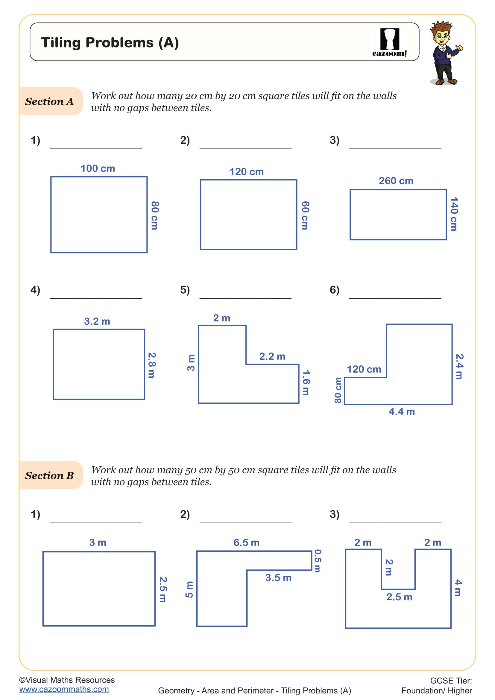 Preview of Tiling Problems (A)
