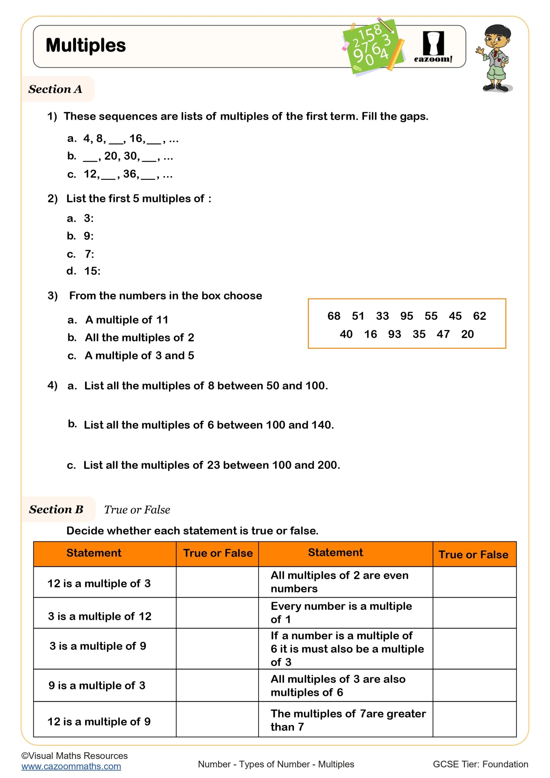 Preview of Multiples