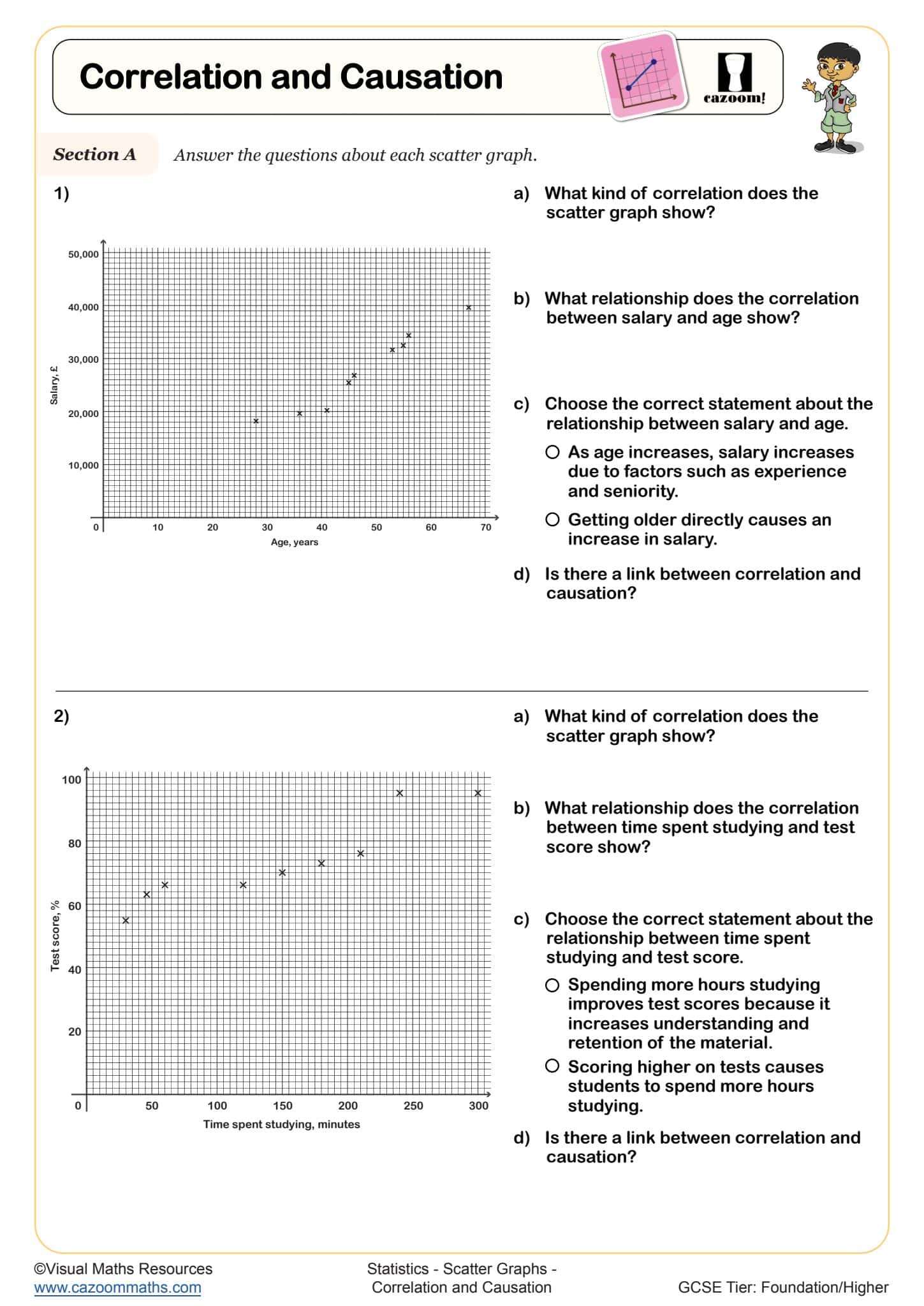 Preview of Correlation and Causation