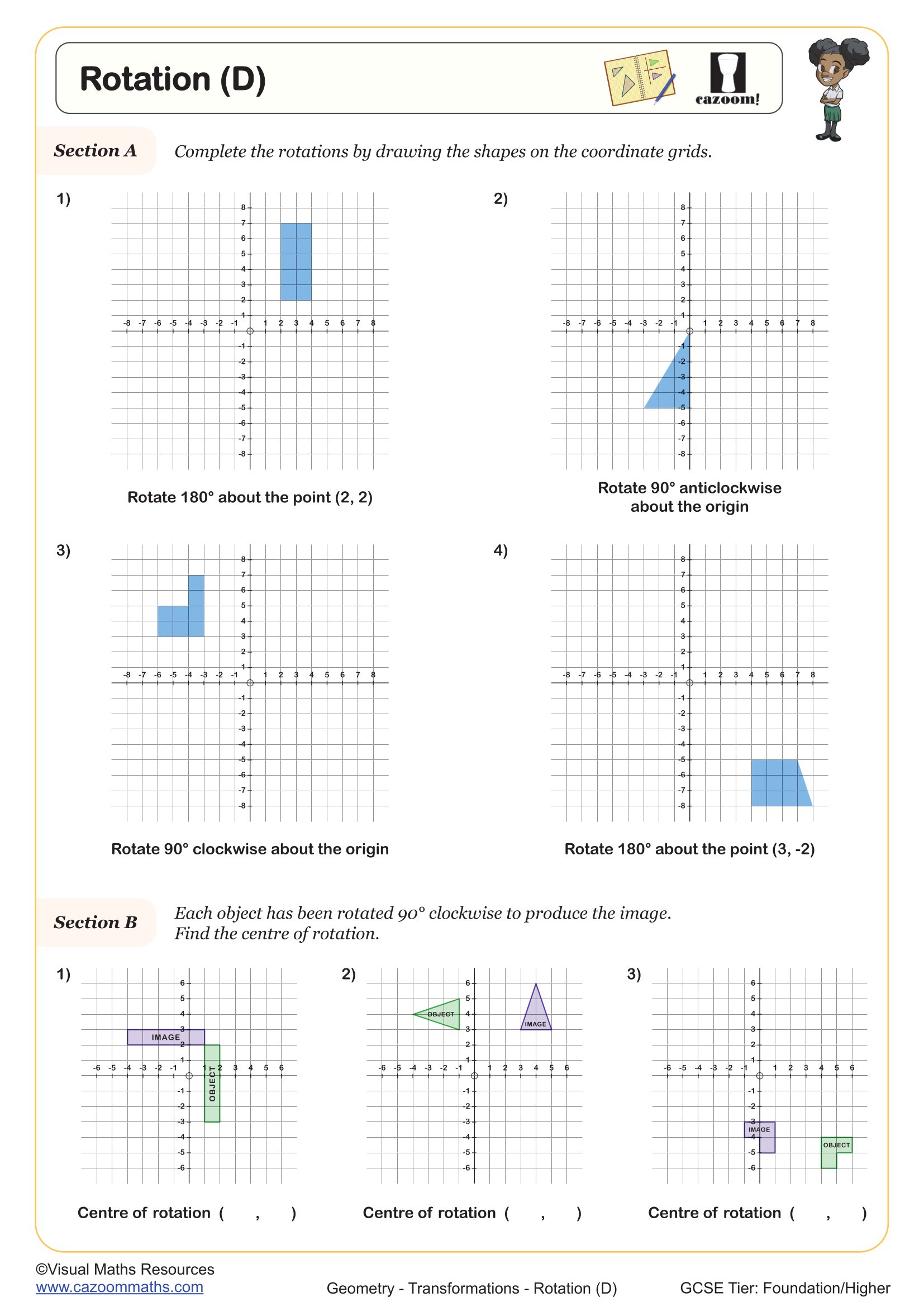 Preview of Rotation (D)